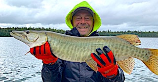 Muskie Fishing is s BLAST by Steve at Fireside Lodge in Ontario Canada